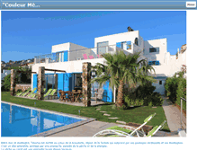 Tablet Screenshot of couleur-mediterranee.com